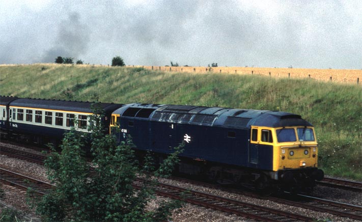 Class 47 at Abbots Ripton