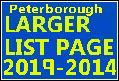 Larger list 2018 to 2014 on Peterborough railways for smart phones.