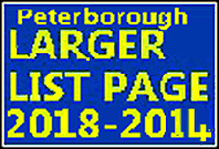 Large List page Peterborough Railway Station 2014 till 2018