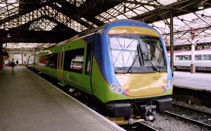Central Trains class 170 506 