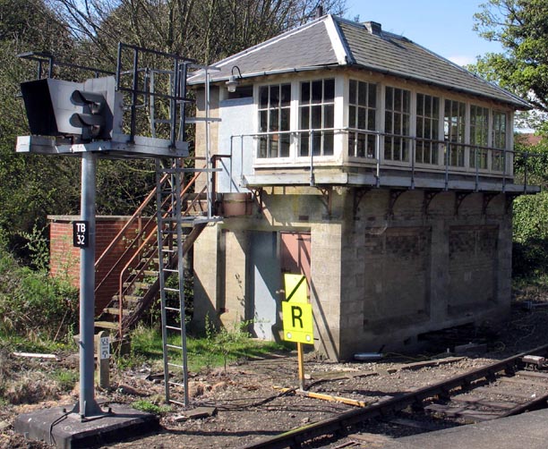 Cromer signal box in 2006 