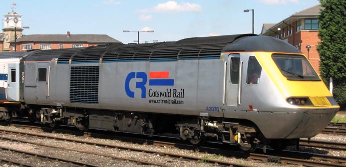 Cotswold Rail HST 43070 at Derby