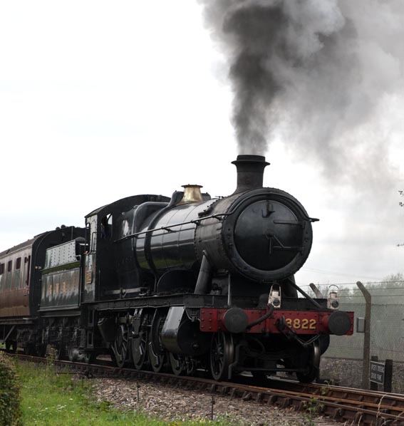 GWR 2-8-0 3822 in 2008
