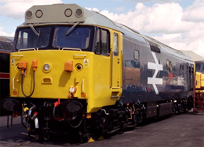 Class 50035 at the Doncaster works open day in 2003
