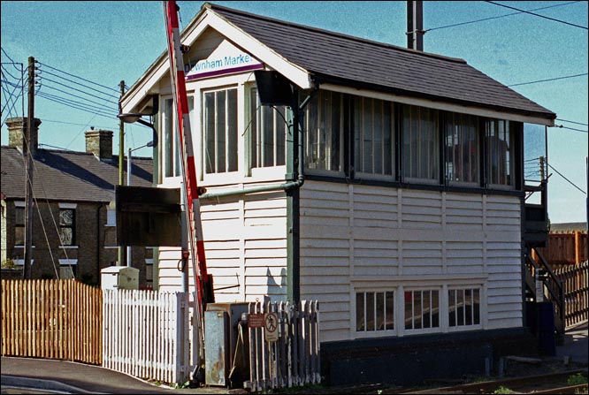 Downham signal Box in 2004 