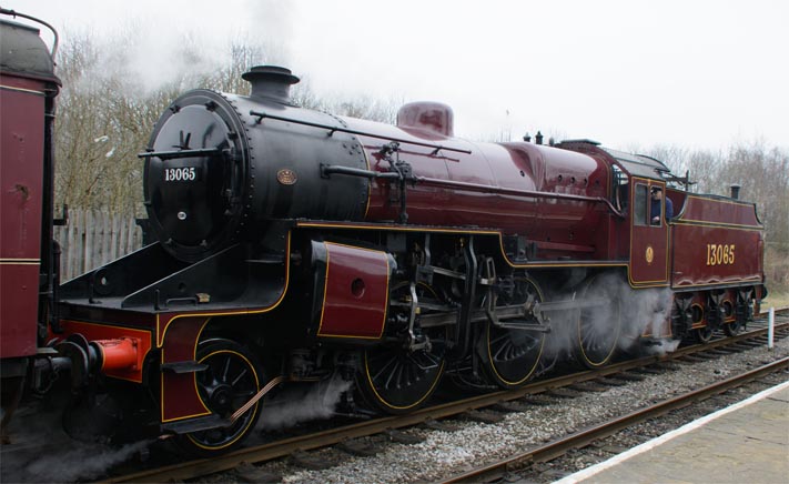 LMS Crab no.13065 at the East Lancashire Railway 