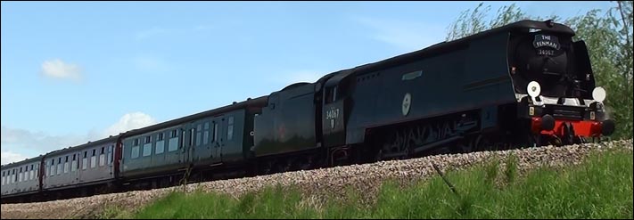 Tangmere waits on the Norwich line at Qeen Adelaide near Ely in 2013