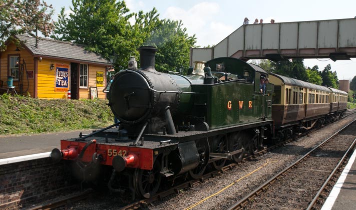 GWR 2-6-2T 5542 