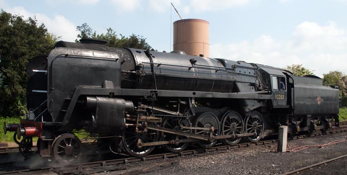 British Railways Standard class 2-10-0 9F number 92203 