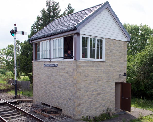 Gloucestershire Warwickshire Railway Gotherington signal box