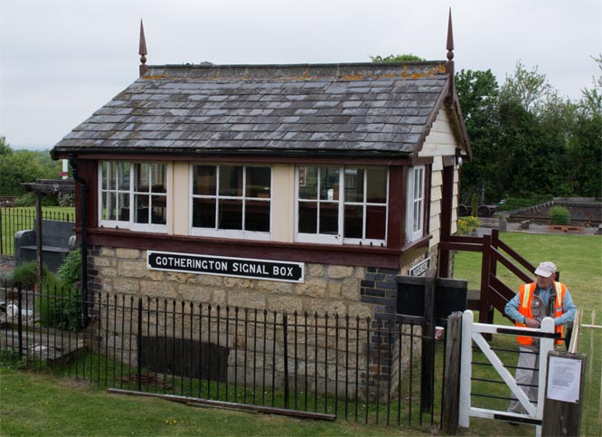 'Gotherington signal box' 