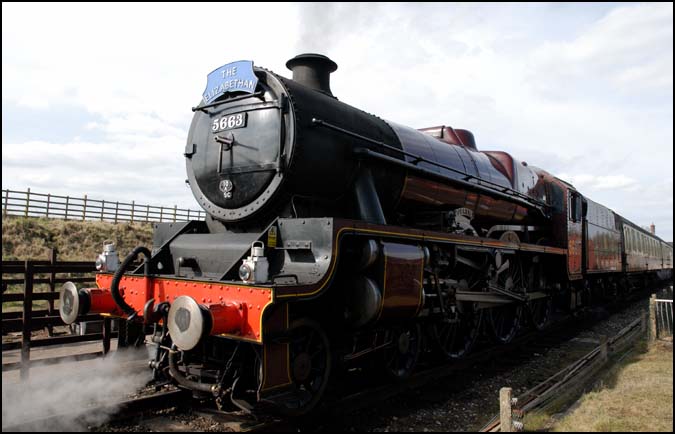 5663 Jervis at the Great Central Railway's Quorn & Woodhouse station