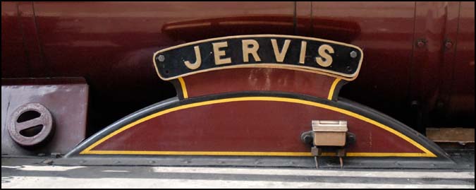 Jervis name plate