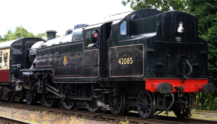 42085 at the Great Central Railway in 2008