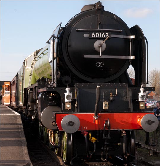 Tornado in April 2010 at the Great Central Railway