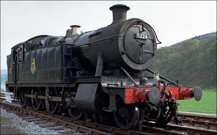 GWR no.5224 light engine 