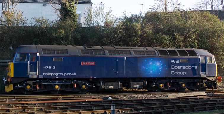 Rail Operations Group Class 47813 'Jack Frost' 