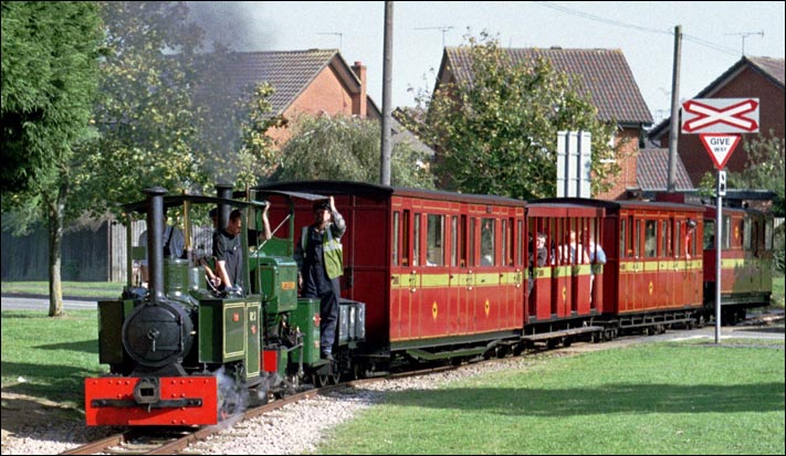 No.3 and Peter Pan in Leighton Buzzard in 2006