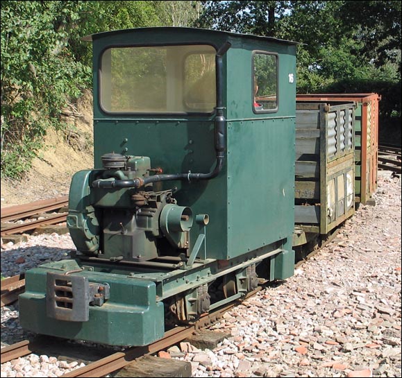 No.16 a Lister 4 wheel locomotive