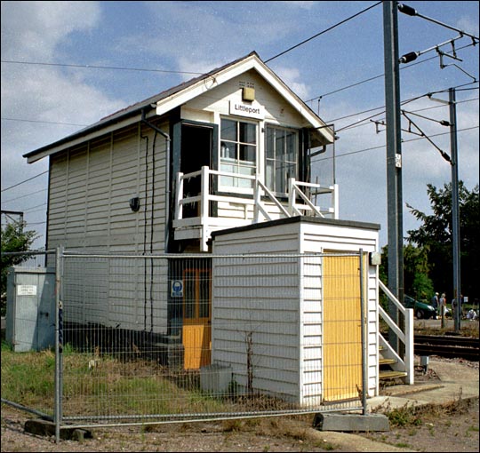 Littleport signal box from back 