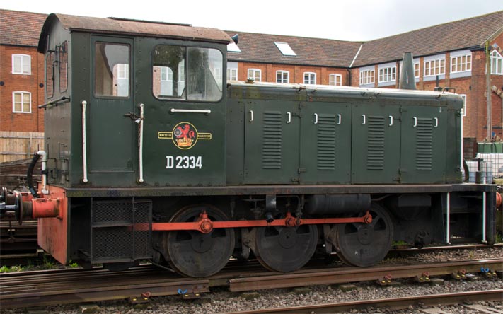 British Railway Class 04 0-6-0 Deisel shunter D 2334 