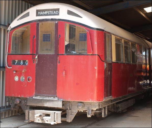 A Metro Cammell Ex-Northern Line Tube Car