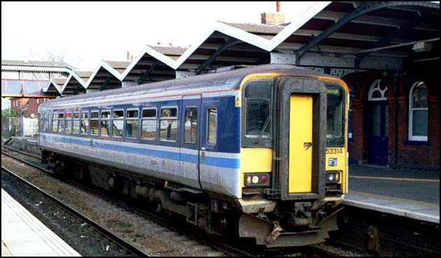 Central Trains class153314 