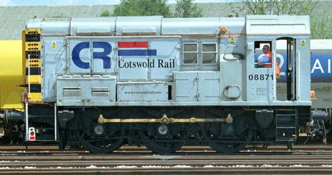 Cotsworld Rail class 08 871 at Whitemoor 