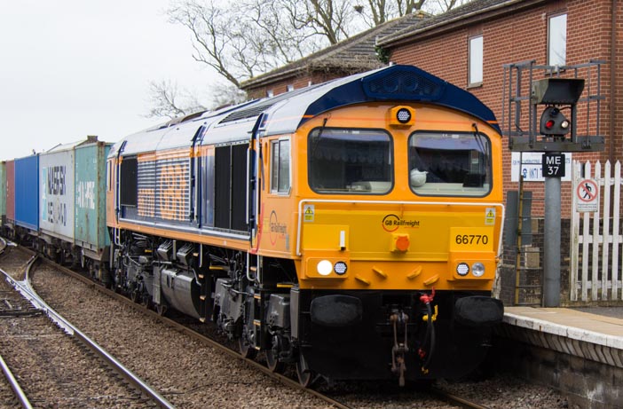 Class 66770 at March 