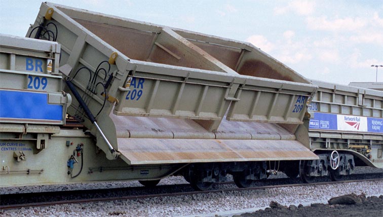 Network Rail wagon MRA 501030 