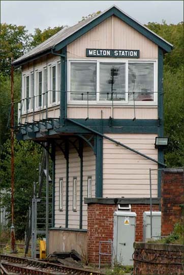 Melton Station signal box