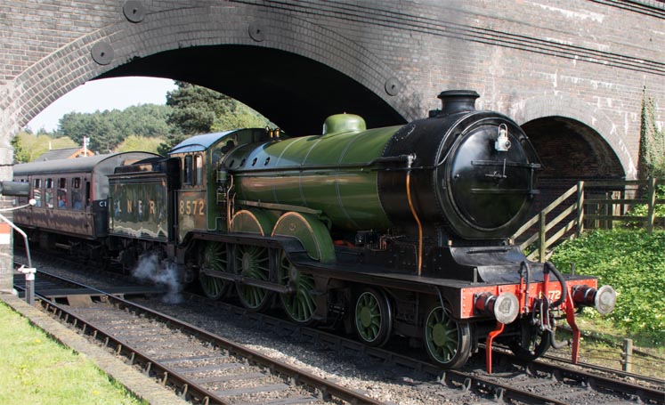LNER B12 8572 at Weybourne 