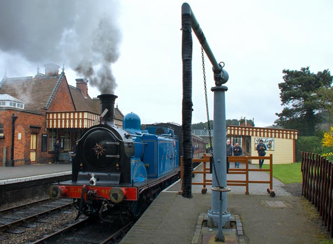 C.R 0-4-4T in Weyboure station 6th April 2019.