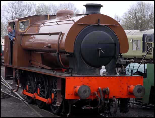 0-6-0ST 2183 at Wansford shed 