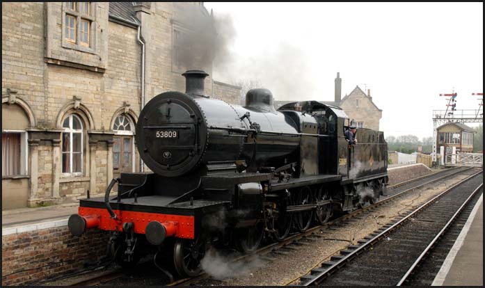 53809 in British Railways unlined black 