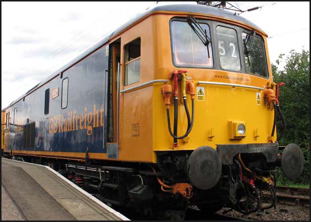 GB Raifreight class 73 209 "Alison" with 73206 at NVR Peterborough in 2005