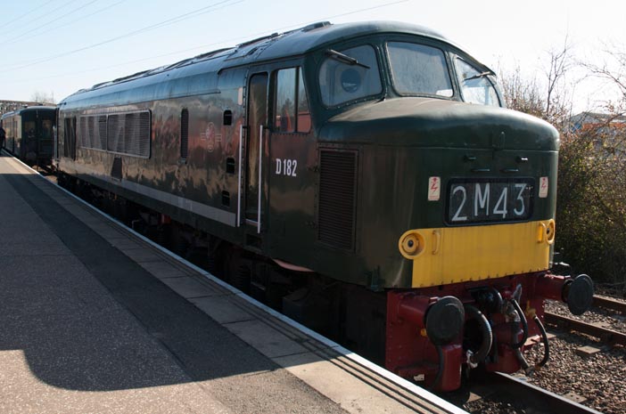 D182 at the Nene Valley Peterborough station