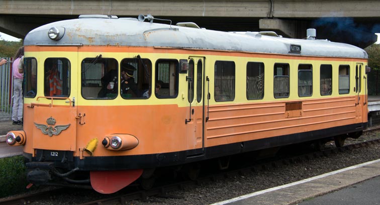 Swedish Railcar at Orton Mere
