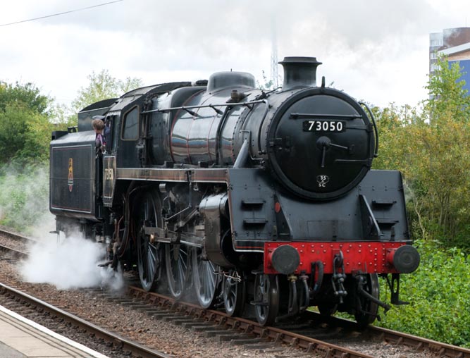 British Railways standard  Class 5 4-6-0 locomotive no. 73050 