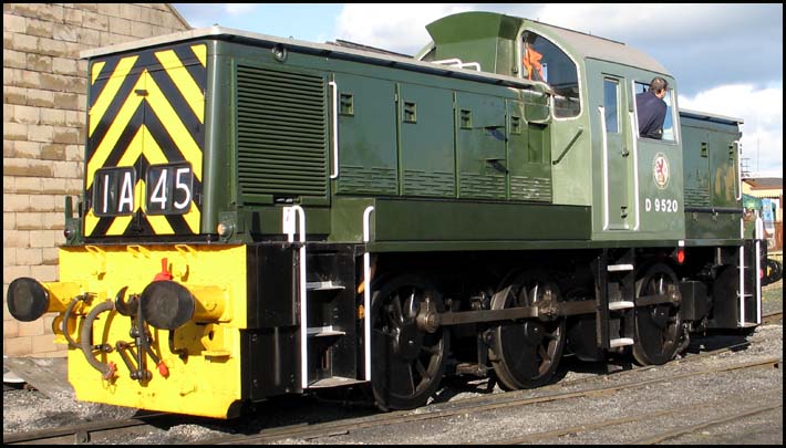 D 9520 at Wansford on the Nene Valley railway 
