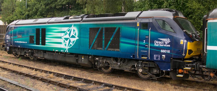 DRS class 68016 FEARLESS 