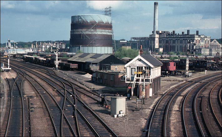 Norwich Thorpe Junction at Norwich in 1976