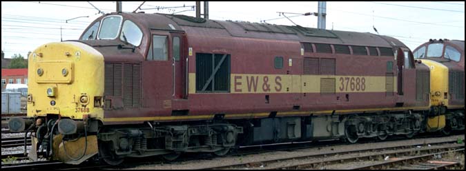 EW&S 37688 also at Peterborough Depot