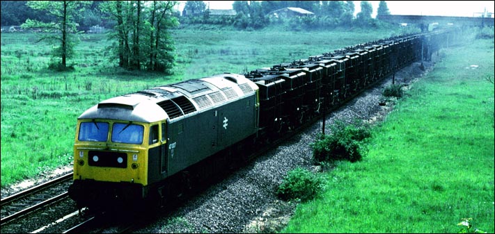 The Fly-ash line with Class 47007. 