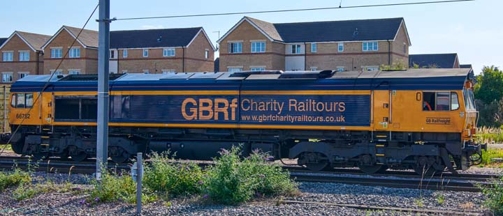 GBRf class 66782   Charity Railtours