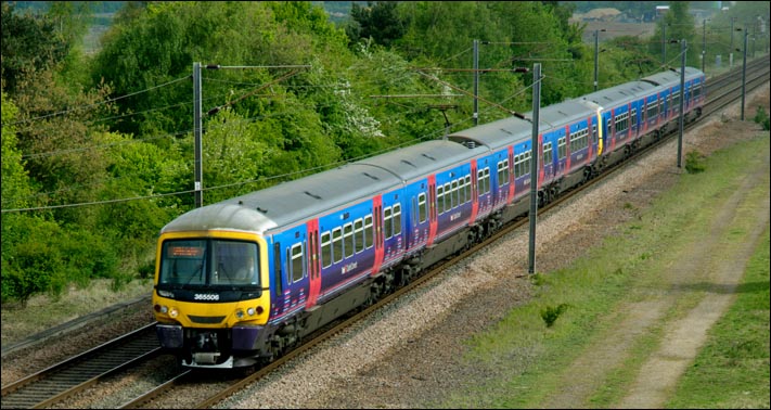 First Capital Connect 365506 EMU on the 15th May 2010 