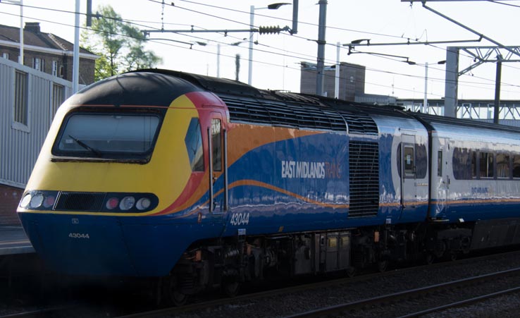 East Midlands Trains HST power car 43044 