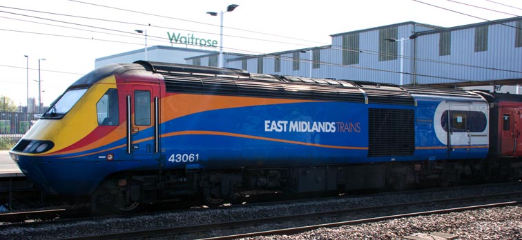 East Midland trains HST power car 43061 