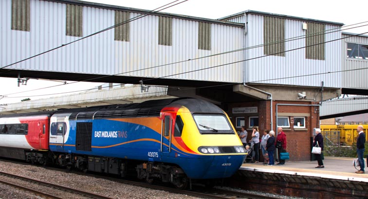 East Midlands Trains HST power car 43075 