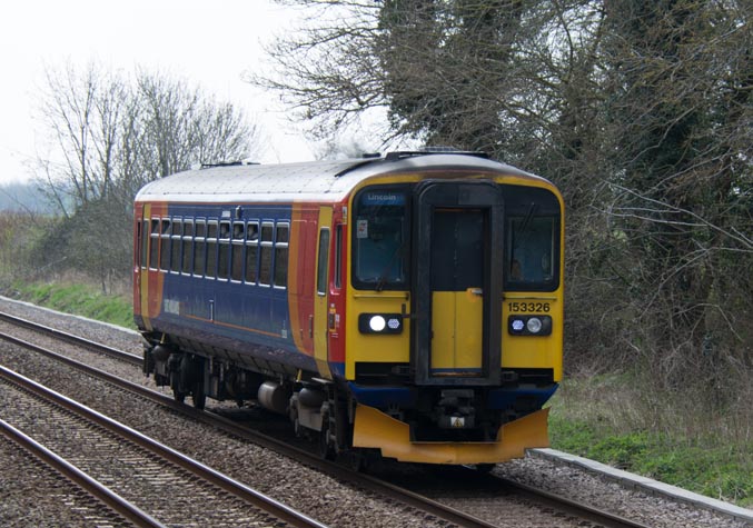 Peterborough ECML At Werrington In 2015 Peterborough ECML At Werrington In 2015